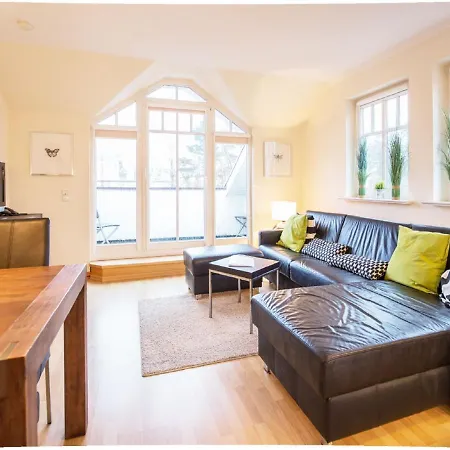 Apartment Dünenpark - Komfortplus Mit 1 Schlafzimmern Und Balkon Im Dachgeschoss 303 Binz